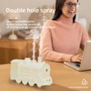 HIROGA Essential Oil Diffuser,300ml Train Diffuser, Train Humidifier,Remote Control,Cool Mist