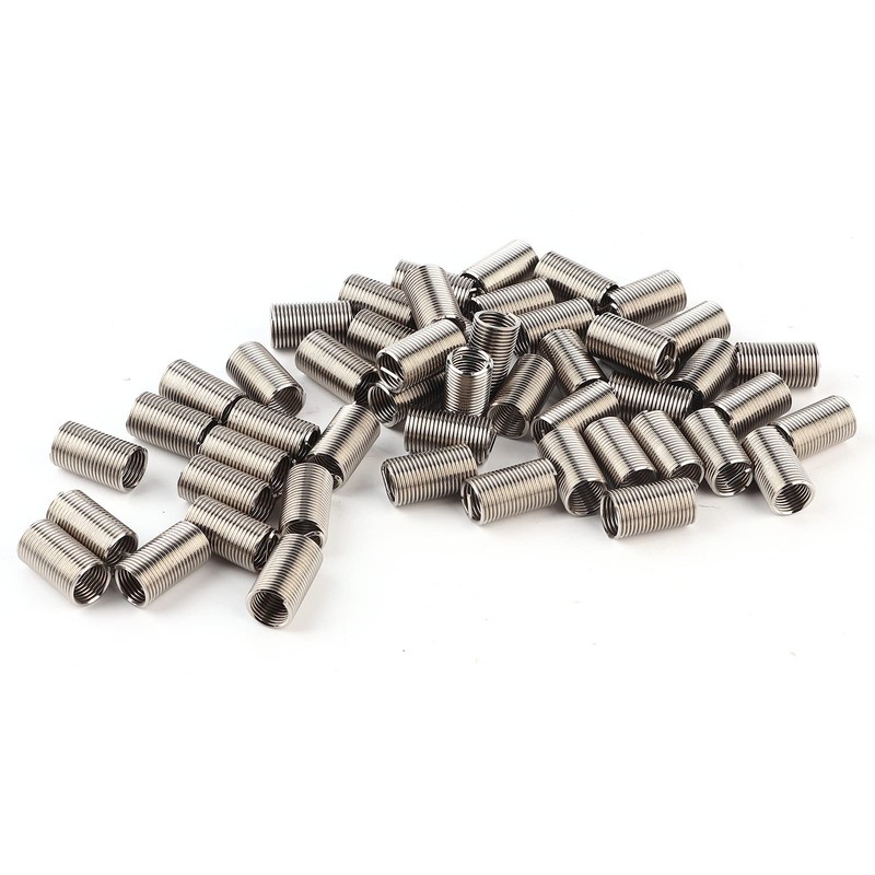 M10 x 1.25 Pack of 50 Threaded Inserts Male Female