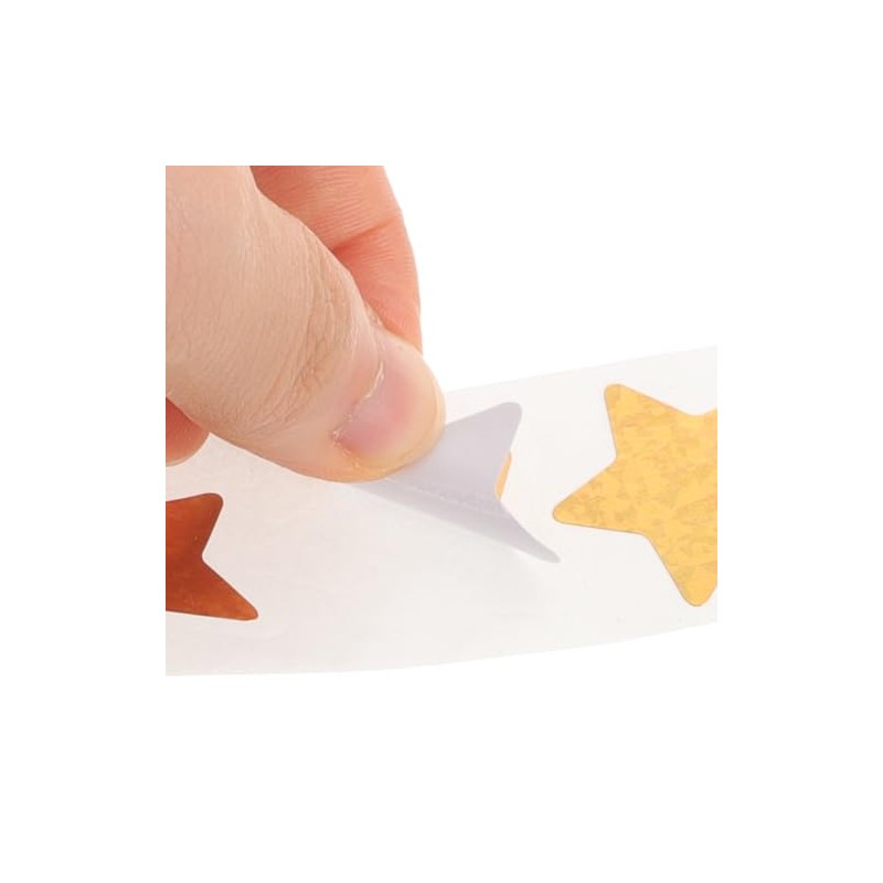 SEWACC Pegatinas De Estrellas Para Niños 2 Rollos De Estrellas
