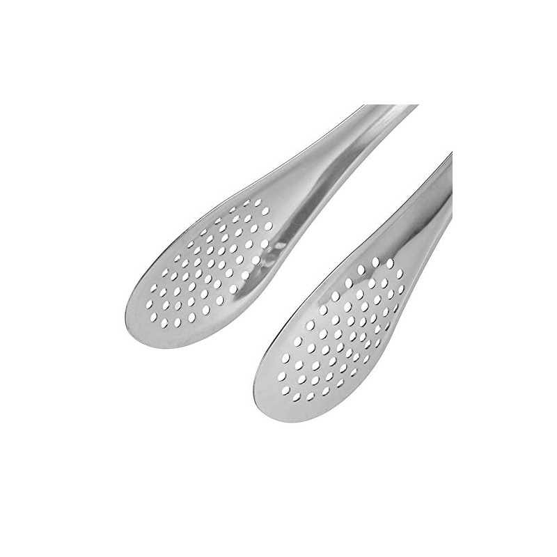 Pinzas de Cocina, 5 Piezas, Acero Inoxidable, para Pan, Ensalada,