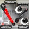 Ponpon Angle Stop Wrench Kit, Plumbing Tools, Angle-on Plumber Wrench