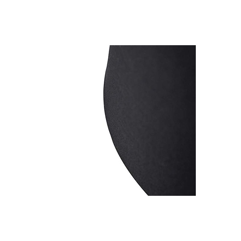 QAZQA Modern Cotton Lampshade Black 35I30I20 with Gold I Brass