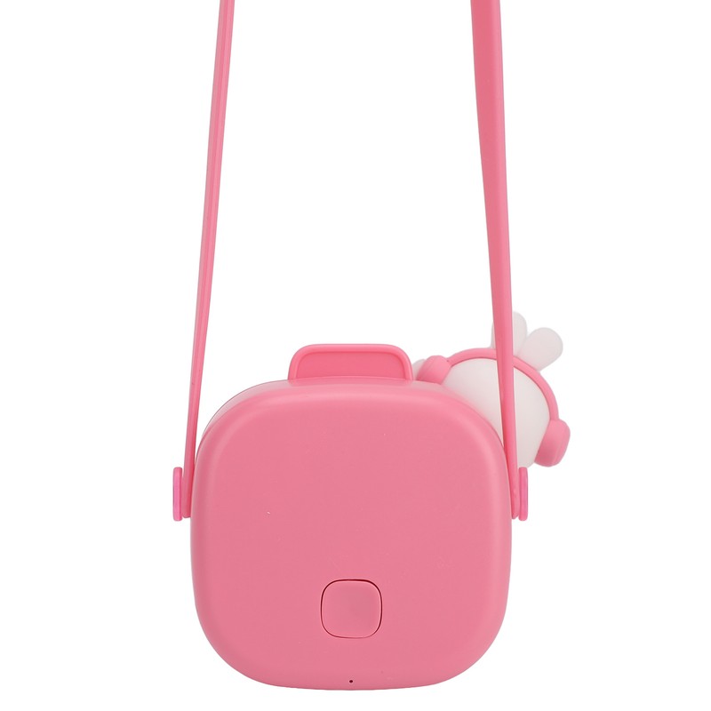 Cute Portable Neck Fan 3 Speeds Bladeless Mini Hanging Neck