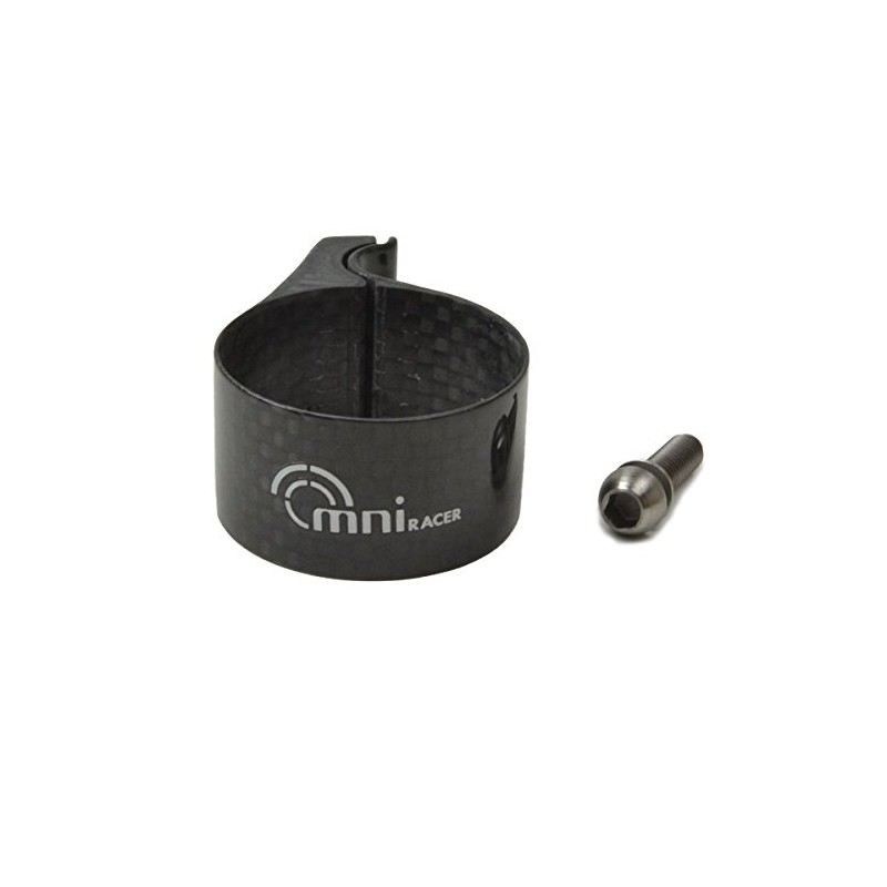 OMNI Racer Worlds Lightest Full Carbon Derailleur Adapter Clamp (34.9mm