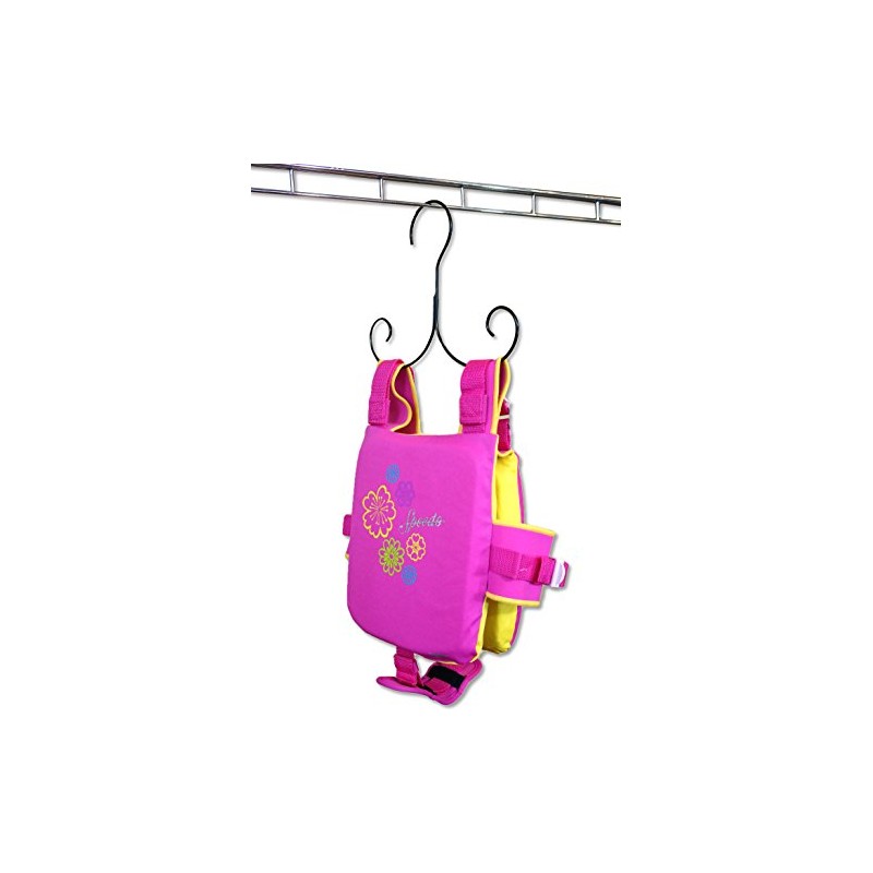 Boottique Chrome Life Jacket Hanger, Set of 10, Powder Coated