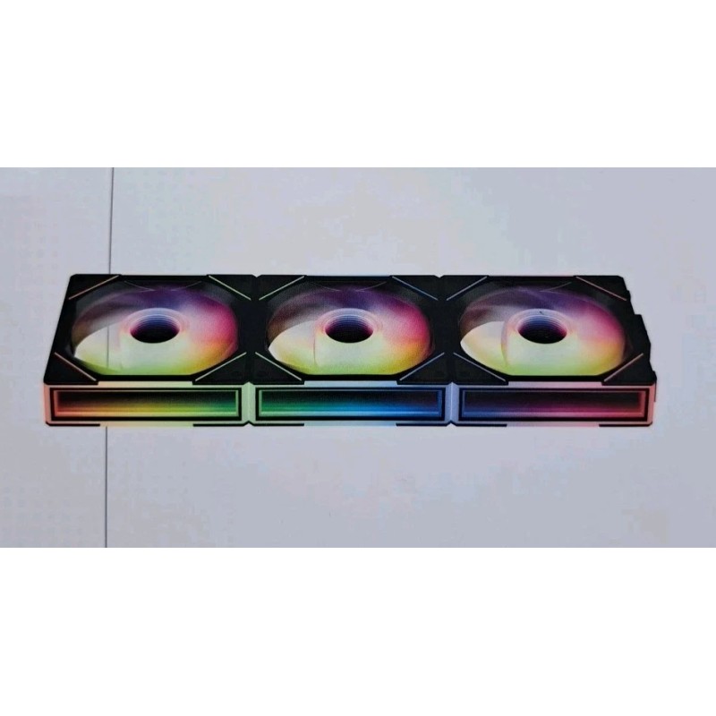 Jungle Leopard Interstellar V1 120mm ARGB PC Fan Black PWM