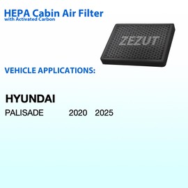 Cabin Air Filter CF12150 for 2015-2024 Ford F150, 2017-2023 F250 F350 F450 F550 Super Duty, 2018-2024 Lincoln Navigator and Expedition, Activated Carbon Beads and Honeycomb Structured
