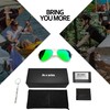 Joopin Polarized Green Aviation Sunglasses for Men, Military Style Sun