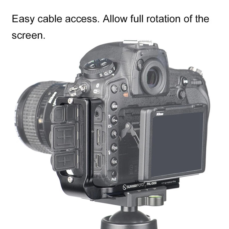 For Arca-Swiss, For Canon, For RRS SUNWAYFOTO PNL-D850 L-Bracket ,