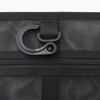 MUJI OHH39A4A Nylon Mesh Hanging Toiletry Case, Black, Approx. 8.3
