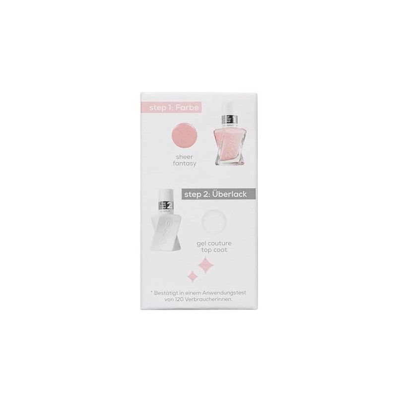 Essie Gel Couture Clean Girl Set (No. 00 Top Coat,