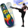 65 Inch Punching Bag for Kids, Inflatable Boxing Bag for