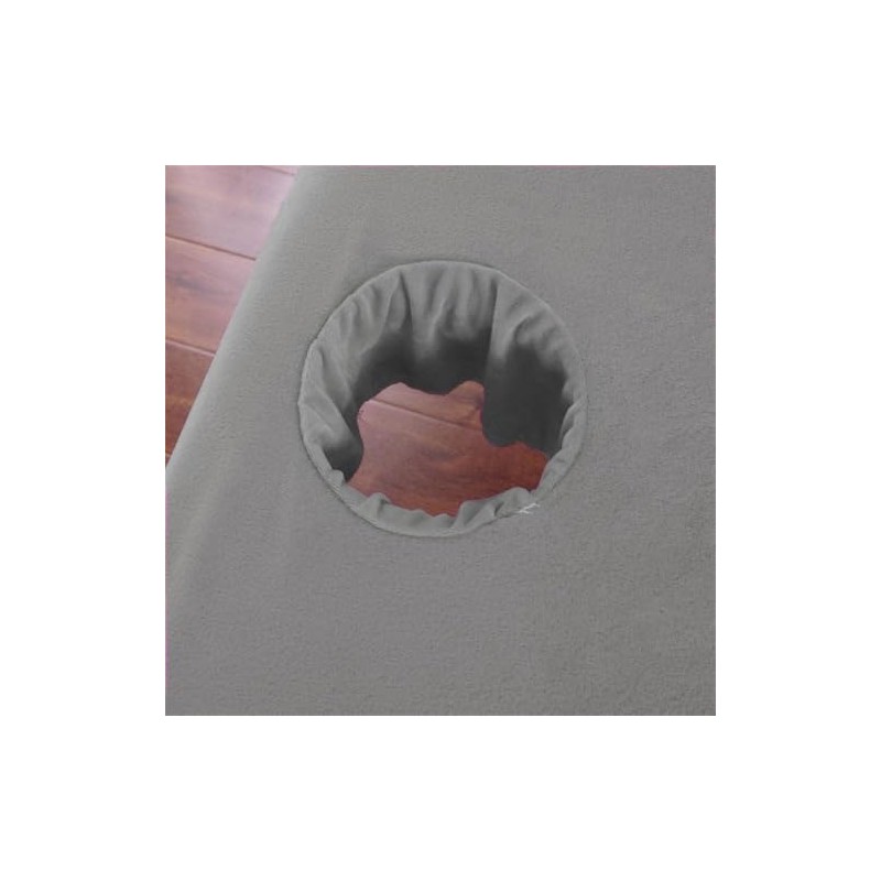 Thick Velvet Washable Massage Bed Cover with Face Hole,Elastic Cord