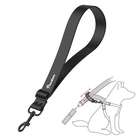 Pawaboo Pet Car Seatbelt, Dog Safety Belt, Universal Chew-Proof Dog Car Restraint with Adjustable Strap, Dog Leash Dog Seatbelt Harness with 360° Hook, 32 in