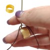 Leather Craft Needles and Waxed Threads Set, Qtopun 20Pcs Leather