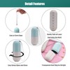 FOREVERIE Cute 7 Day Pill Organizer, Airtight Travel Pill Box