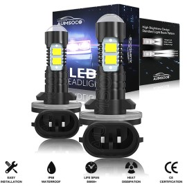 AUIMSOCO Ultra High Low beam Bulbs for Kubota pn K7571-54340 12v 37.5w Visibility 881