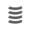 Kato 20-174 Unitrack Compact (R150-45) Curved Track 45 Degree 4pcs