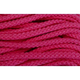 5 m Cotton Cord 5 mm Pink