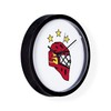CafePress Hockey Helmet 10" Wall Clock for Livingroom, Kitchen, or