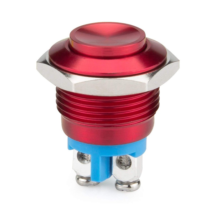 RUNCCI-YUN 16MM Push Button Switch on/off Lockless Momentary Button Power