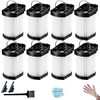 8-Pack HEPA Replacement Filters Compatible with Shark WANDVAC Power Pet