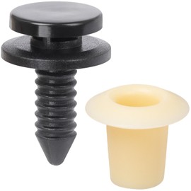 OAUTOO 10Sets Body Pillar Trim Panel Retainer Clip & Grommet Kit for VW 3B0-867-334 3B0-867-333 GTI Jetta Passat Rabbit SportWagen Touareg 1998-On