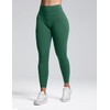 Sogetdo Workout Compression Leggings for Women V Back Butt Lifting