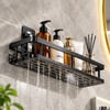 Wall Mounted Bathroom Storage Rack for Shower and Towels –