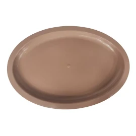 Boris 2 Platos Tampiqueño Ovalado Plástico 450ml