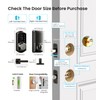 Veise VE06-L Smart Locks with 2 Lever Handle Set, App