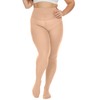 Hiltzo Women's Stockings Large Sizes Semi-Opaque Tights in Plus Size