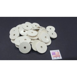 ALL ABOUT RUBBER EPDM FOOD GRADE RUBBER WASHER 1/8 THK X 1 OD X 1/8 "ID 10 PC PACK