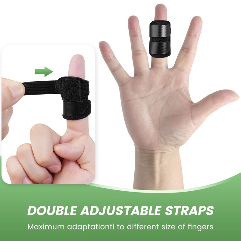 EDNYZAKRN 5Pcs Thumb Splints, Small Finger Brace for Trigger Finger