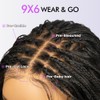 Braided Wigs for Black Women 200% Density Glueless Wigs Human