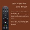 MR24GA Replacement Remote Control with Voice and Pointer Function Ergonomic