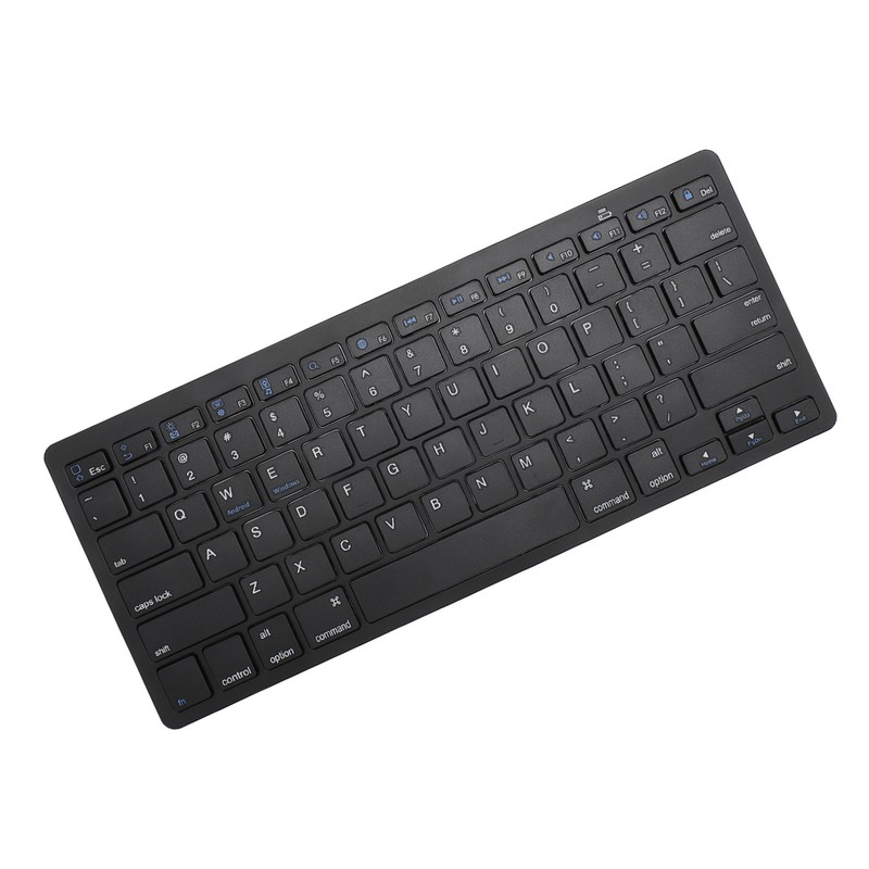 78 Keys Wireless Keyboard with Silent Buttons Ultra Slim Bluetooth