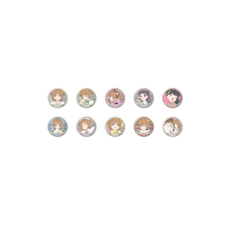 Cardcaptor Sakura Trading Hologram Can Badge Vol.2 Box