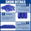Lineshading 200 Pcs 5/16" Hole Screw Expanding Plastic Screw Anchors