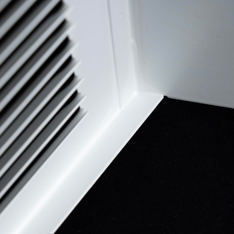 Fits 30x6 Duct Opening | Steel Triangular Baseboard Return Air
