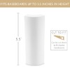 5.5" x 5/8" Rounded Outside Bullnose Corner Baseboard Molding and