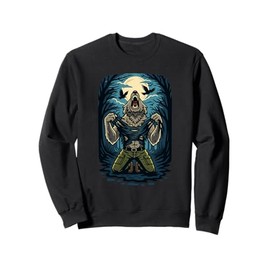 Werewolf Ripping Alpha Wolf Meme Sweatshirt