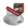HULISEN 6.2" Stainless Steel Smashed Burger Press with Extra Wide