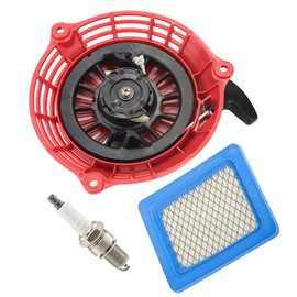 OxoxO Replace Recoil Starter with Air Filter Spark Plug Compatible with Honda GC135 GC160 GCV135 GCV160 Generator Engine