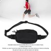 Waist Bag Double Layer Large Capacity Adjustable Strap Waterproof Nylon