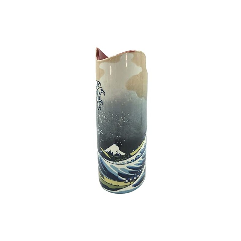 John Beswick Hokusai - The Wave Vase, Multicoloured, 227mm (h),