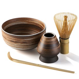 Dotomae Set, Tea Ceremony, Matcha Ceremony, Chasen Stand, Chasen (100 Pieces), Chasaku, Bowl-Shaped Rice Bowl Set