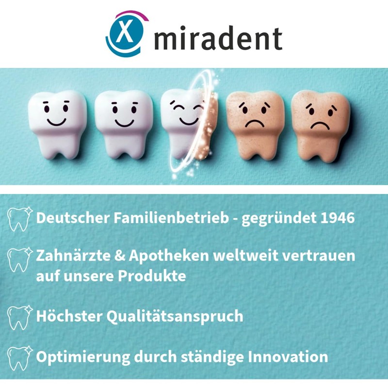 miradent Mira-2-Ton Tablets Pack of 50 | Chewable Tablets for