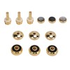 Trumpet Valve Finger Button Metal and Abalone Shell Trumpet Valve