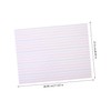 CAXUSD 30Pcs Dry Erase Sentence Strips for Teachers Ruled Cardstock